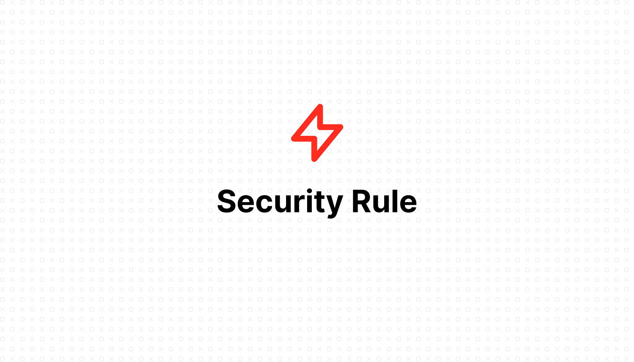Security Rule